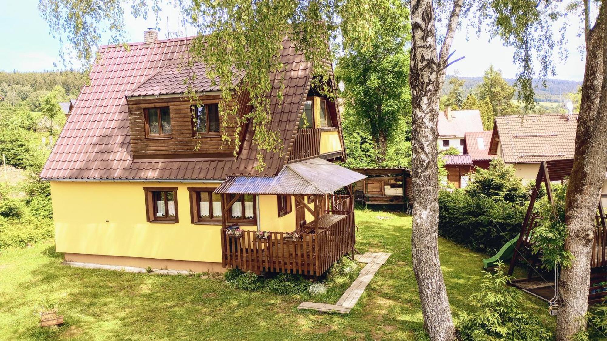 Chata Sandra Lipno nad Vltavou Exteriér fotografie