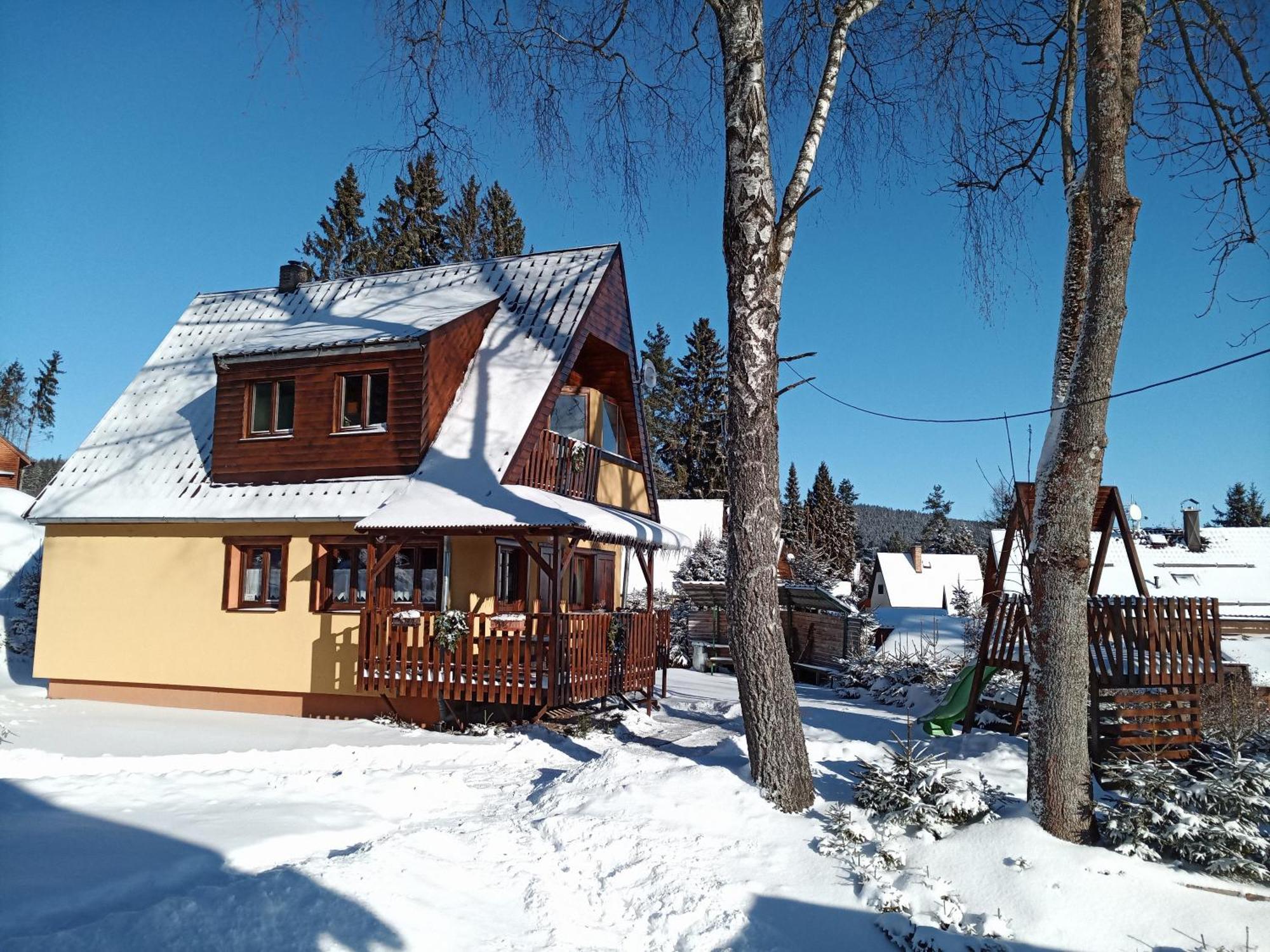 Chata Sandra Lipno nad Vltavou Exteriér fotografie